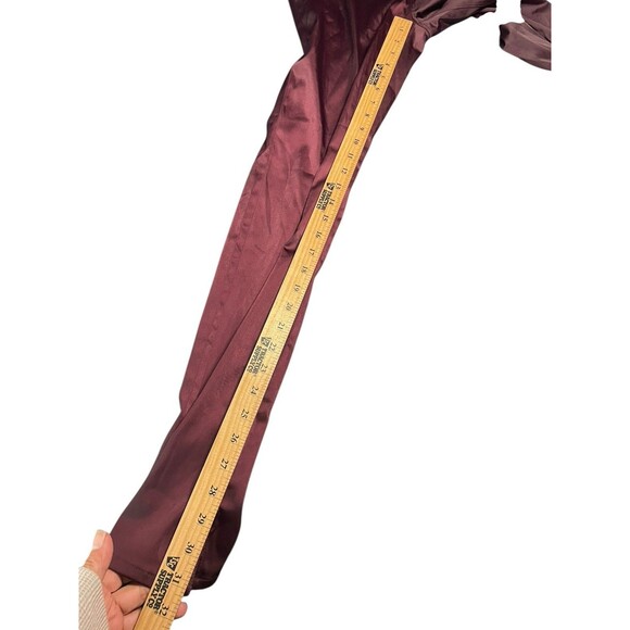 WHITE HOUSE BLACK MARKET Women's 6R High-Rise Satin Slim Jeans Ankle Slits NWT - Picture 10 of 14